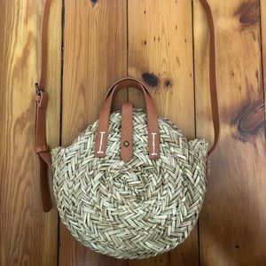 Universal Thread Straw Crossbody Purse